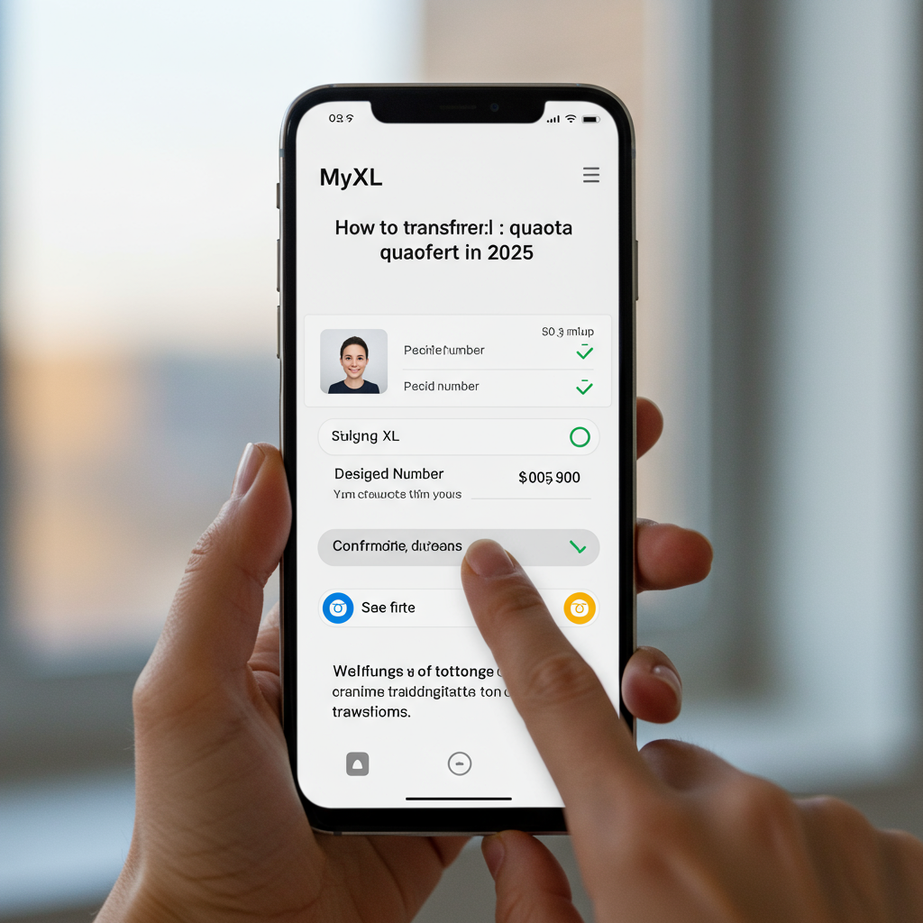 Cara Transfer Kuota Xl 2025 1