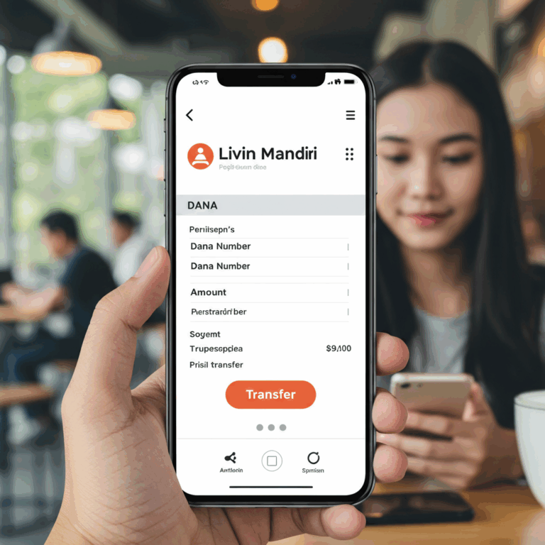 Cara Transfer Livin Mandiri Ke Dana