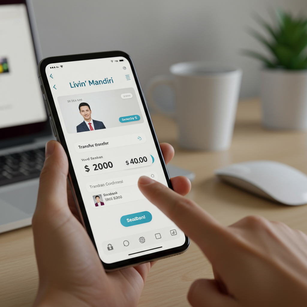 Cara Transfer Livin Mandiri Ke 2