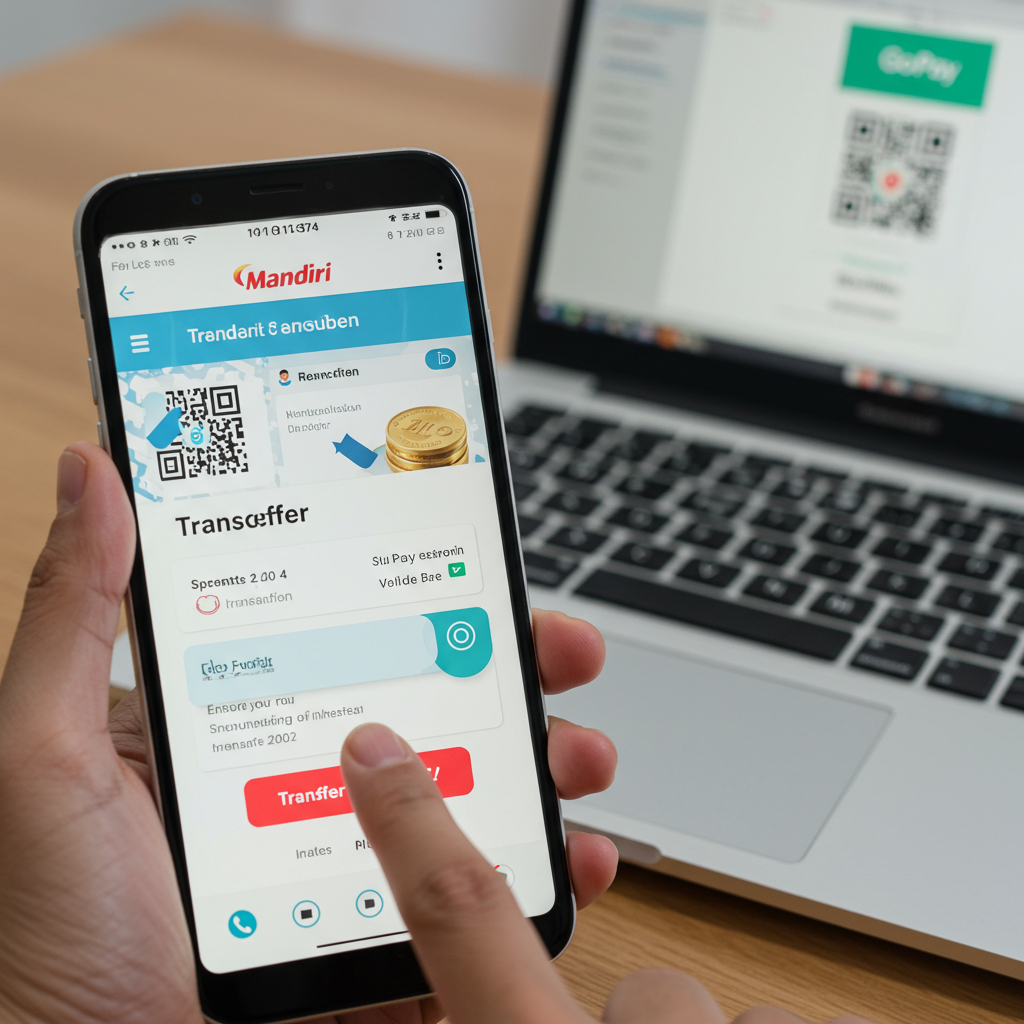 Cara Transfer Mandiri Ke Gopay