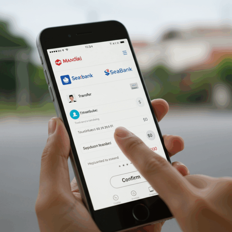 Cara Transfer Mandiri Ke Seabank