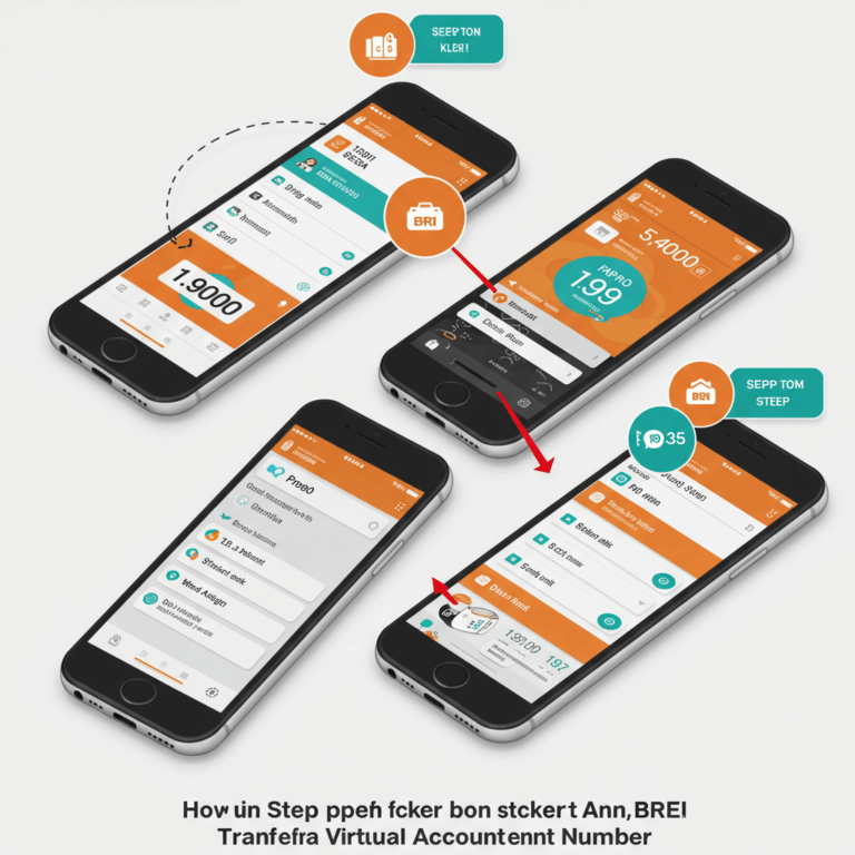 Cara Transfer Nomor Virtual Account Bri