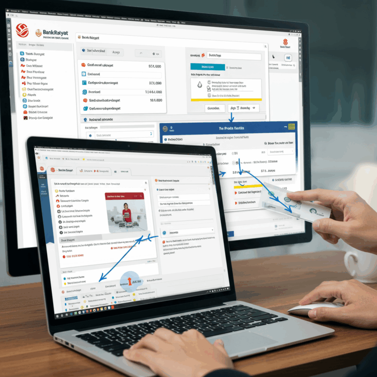 Cara Transfer Online Bank Rakyat