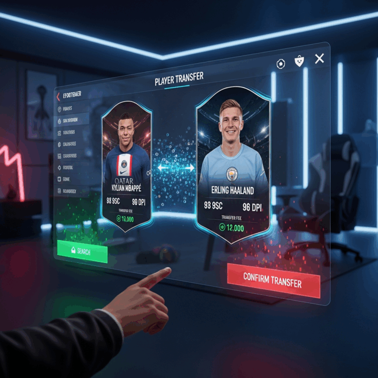 Cara Transfer Pemain Efootball 2025