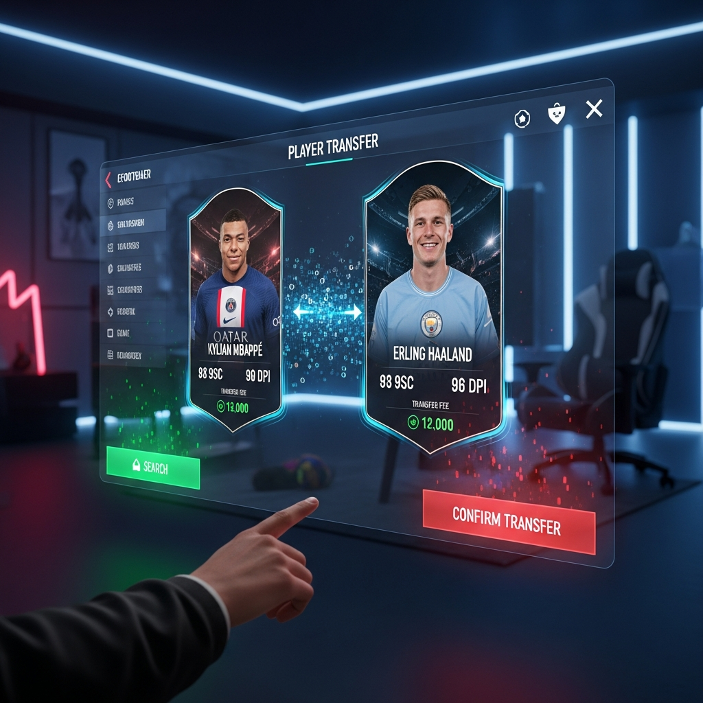 Cara Transfer Pemain Efootball