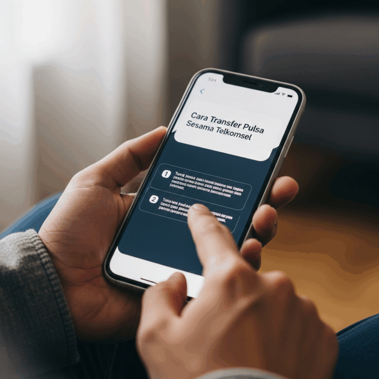 Cara Transfer Pulsa Sesama Telkomsel