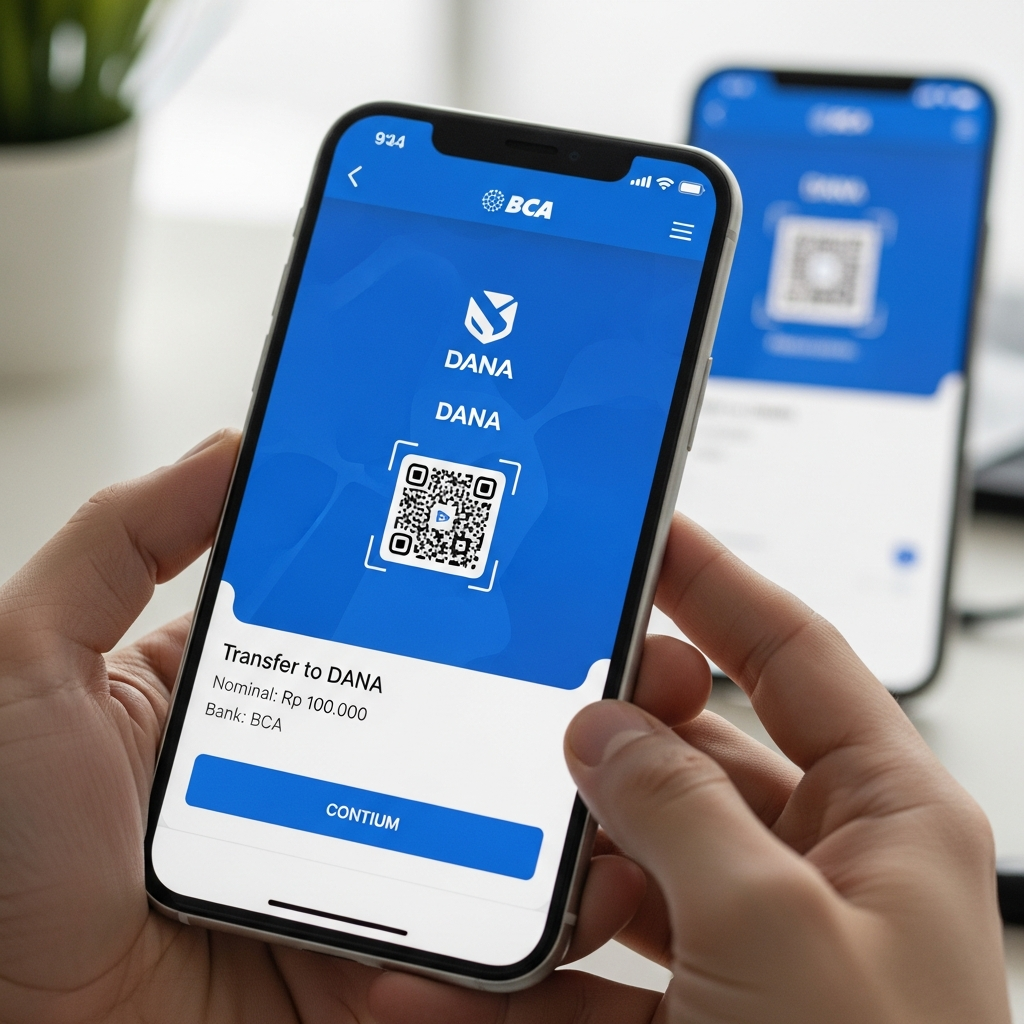 Cara Transfer Qris Bca Ke Dana