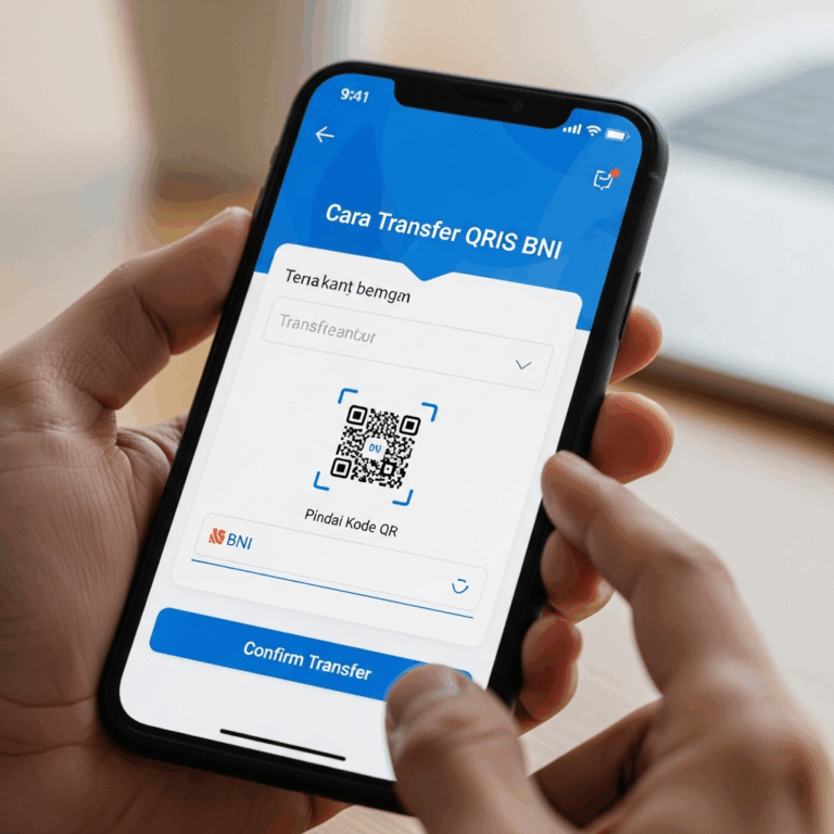 Cara Transfer Qris Bni