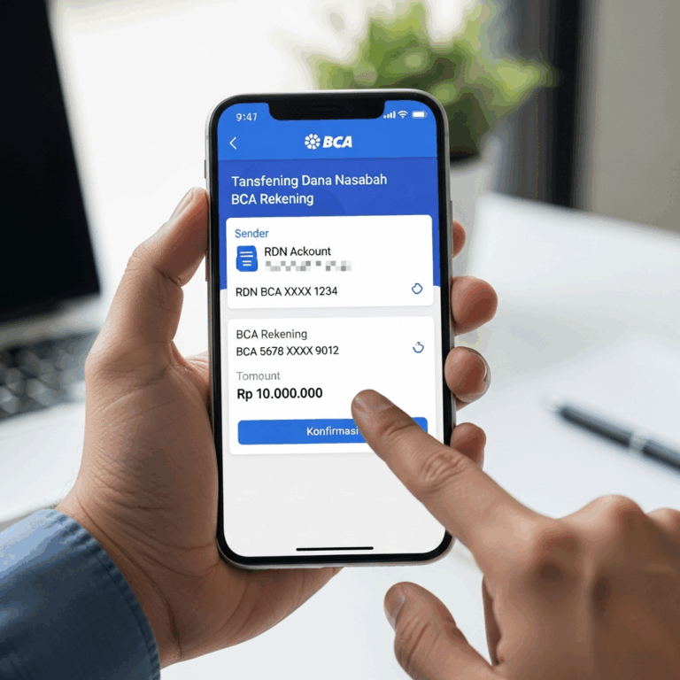 Cara Transfer Rdn Bca Ke Rekening Bca