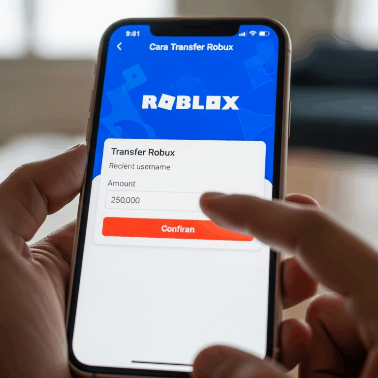 Cara Transfer Robux