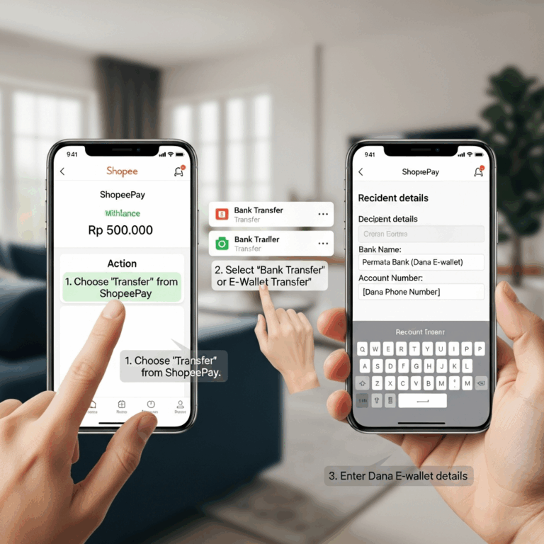 Cara Transfer Shopeepay Ke Dana
