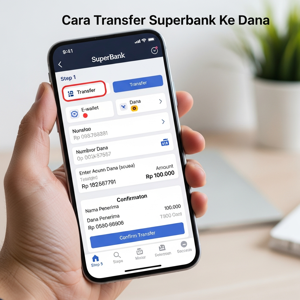 Cara Transfer Superbank Ke Dan