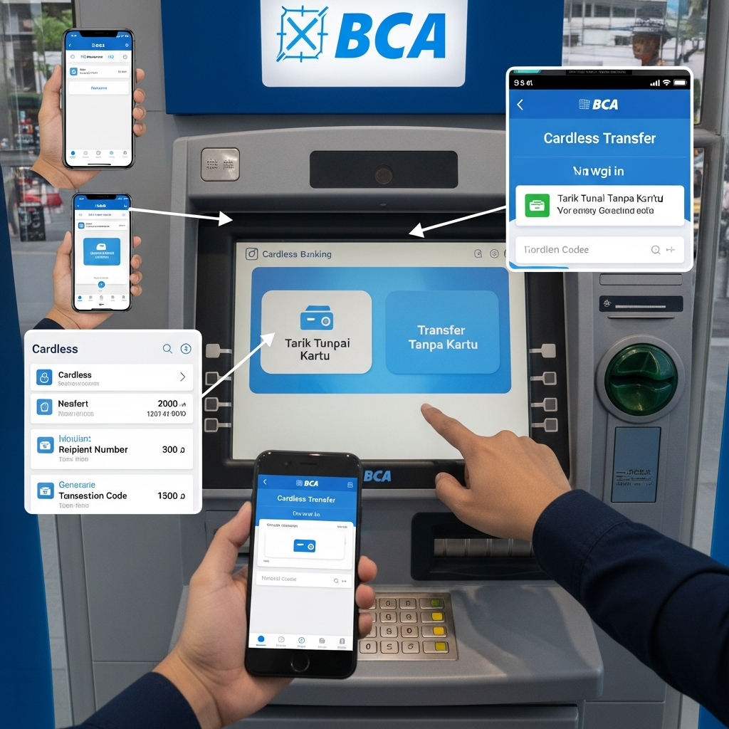 Cara Transfer Tanpa Kartu Atm