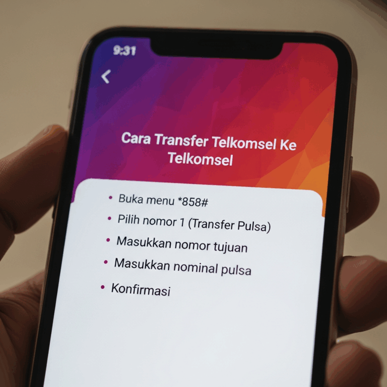 Cara Transfer Telkomsel Ke Telkomsel