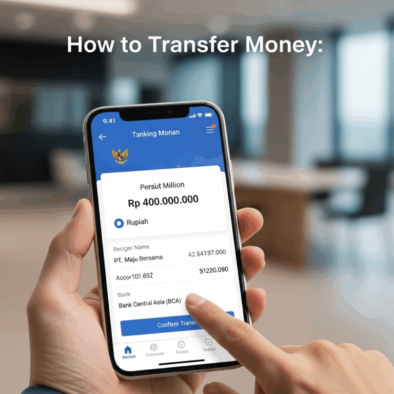 Cara Transfer Uang 400 Juta