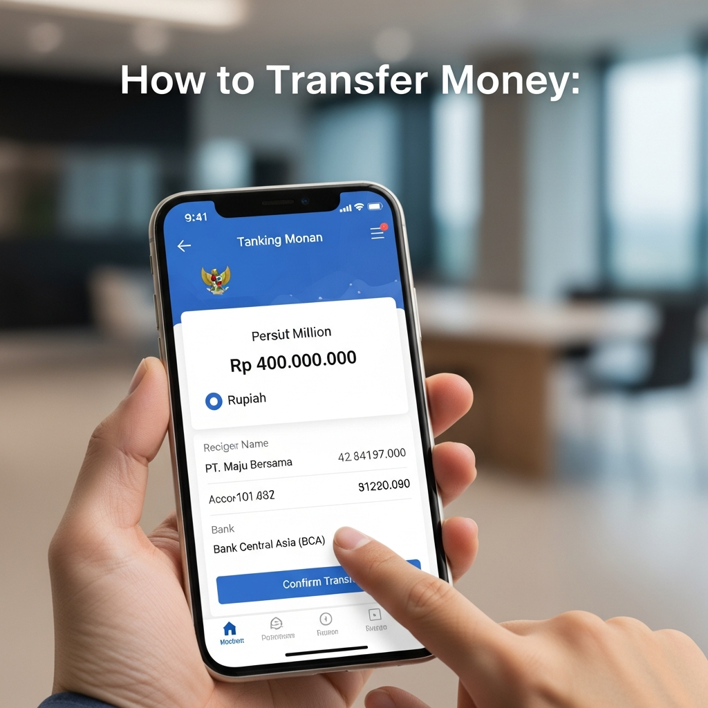 Cara Transfer Uang 400 Juta