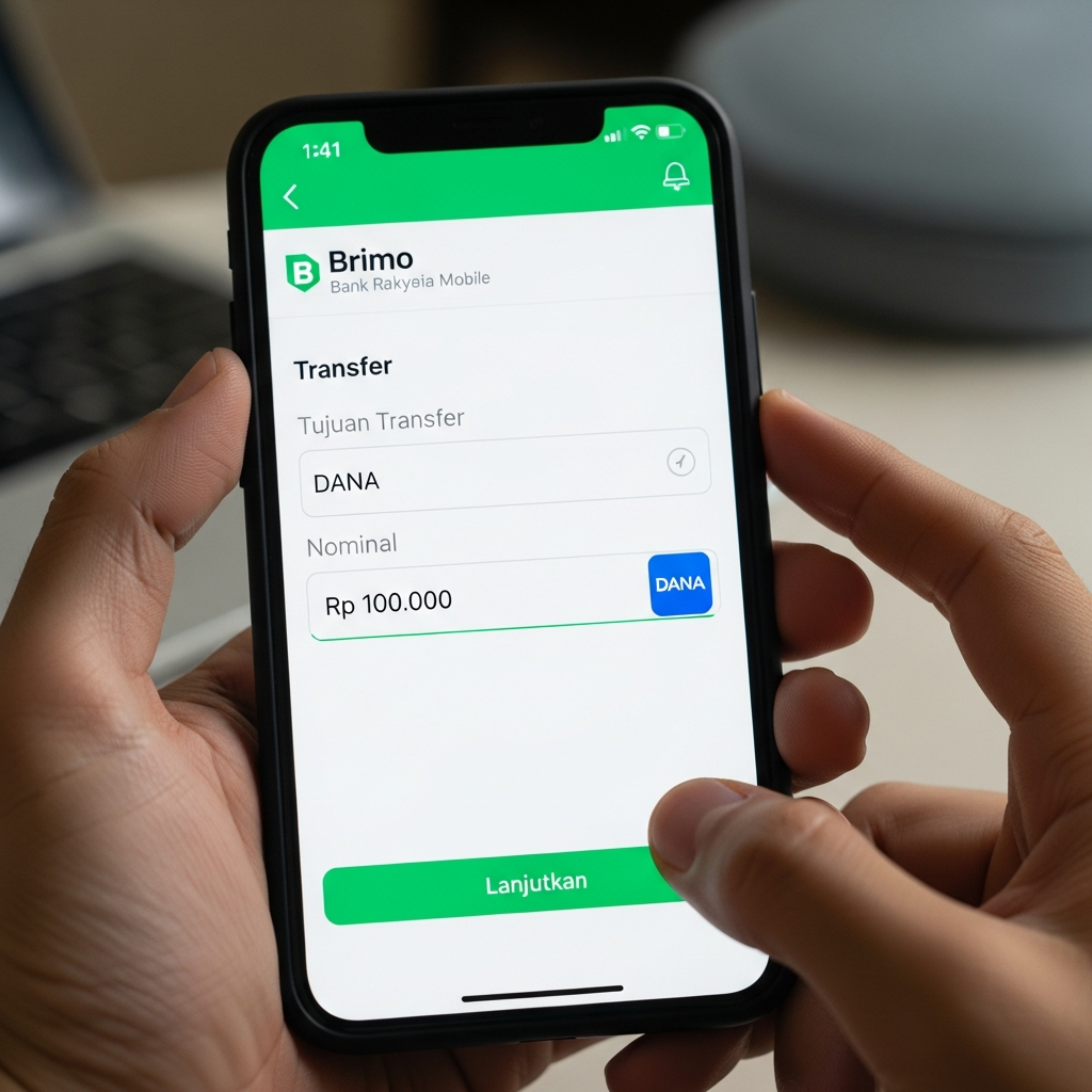 Cara Transfer Uang Dari Brimo